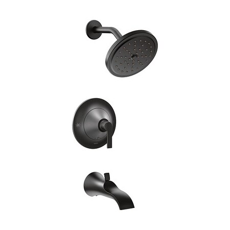 Posi-Temp(R) Tub/Shower Matte Black